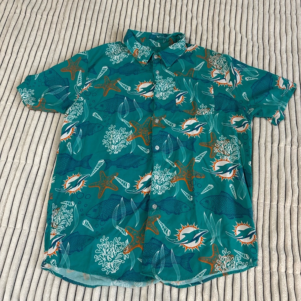Miami Dolphins Hawaiian Shirt